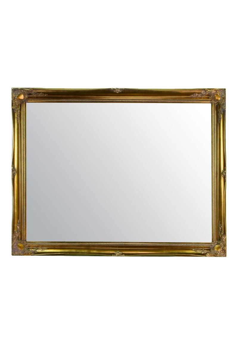 Carrington Vintage Gold Antique Design Wall Mirror 116 x 90 CM
