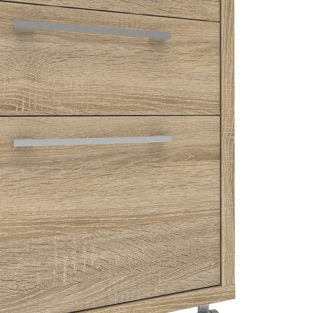 Axton Trinity Mobile file cabinet In Oak