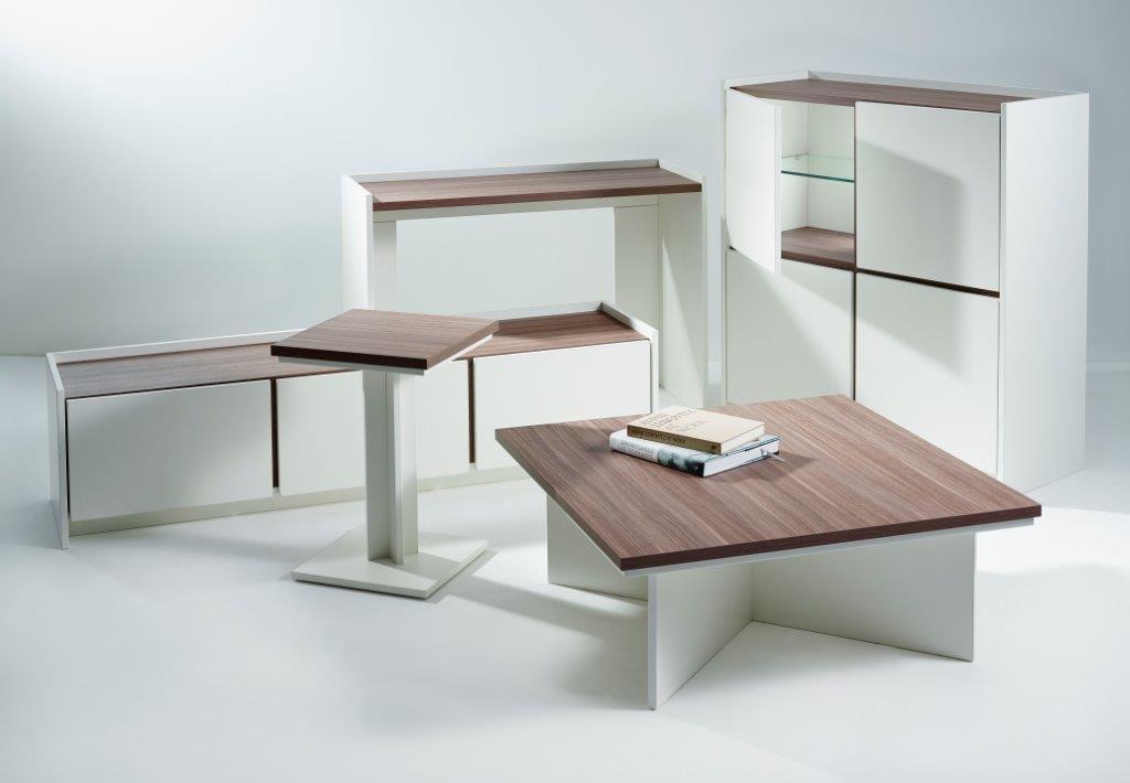 Gillmore Space Essentials Console Table Walnut