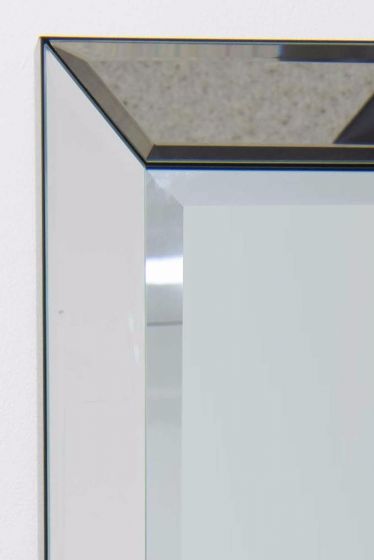 Carrington All Glass Angled Frame Full Length Mirror 178 x 76 CM