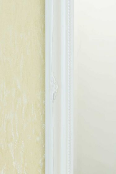 Carrington White Wall Mirror 110 x 79 CM