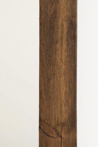 Carrington Dark Natural Wood Dress Mirror 118 x 92 CM