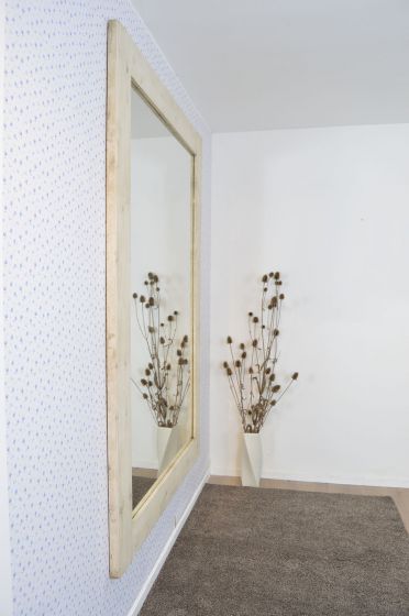 Carrington Light Natural Wood Extra Large Wall Mirror 213 x 152 CM