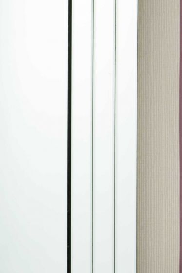 Carrington All Glass Bevelled Square Corner Full Length Mirror 174 x 85 CM